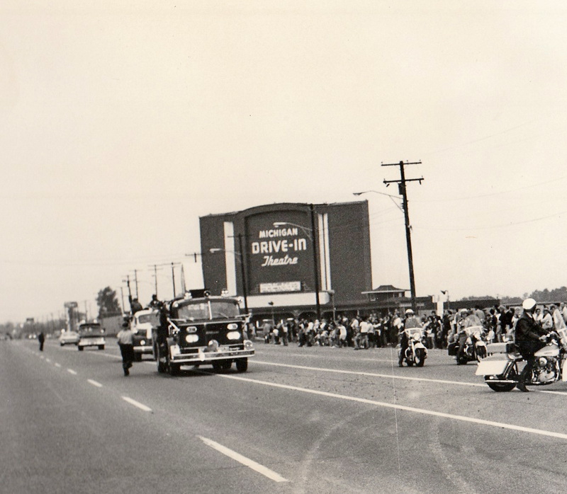 Michigan Drive-In Theatre - Historical Photo (newer photo)